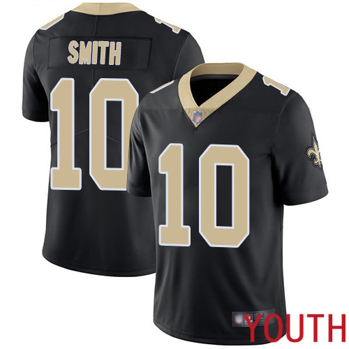 New Orleans Saints Limited Black Youth Tre Quan Smith Home Jersey NFL Football 10 Vapor Untouchable Jersey